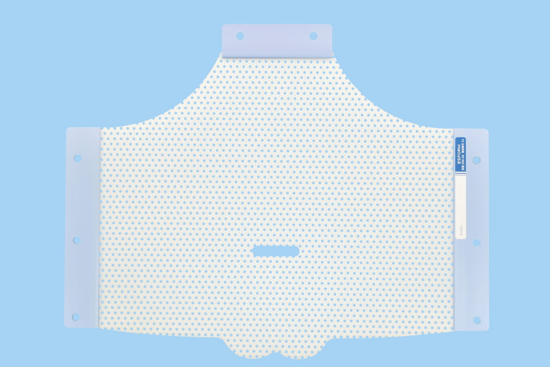 頭頂部用（3点固定タイプ）枠付